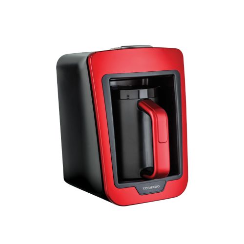 TORNADO Automatic Turkish Coffee Maker 330ml Red x Black TCME-100 RG