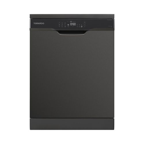 TORNADO Dishwasher 15 Person 60 cm Digital 8 Programs Dark Inox TDV-FN158CDX