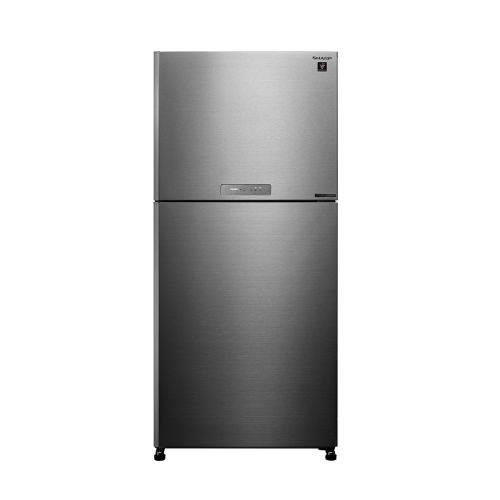 SHARP Fridge Inverter Digital No Frost 480 Liter Dark Stainless SJ-PV63G-DST