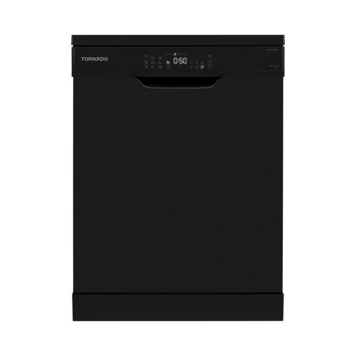 TORNADO Dishwasher 15 Person 60 cm Digital 8 Programs Black TDV-FN158CBK