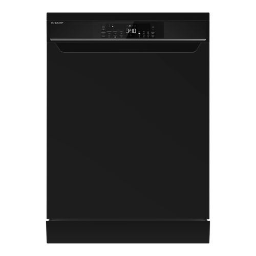SHARP Dishwasher 13 Person 60 cm Digit 8 Programs Black QW-V813-BK2