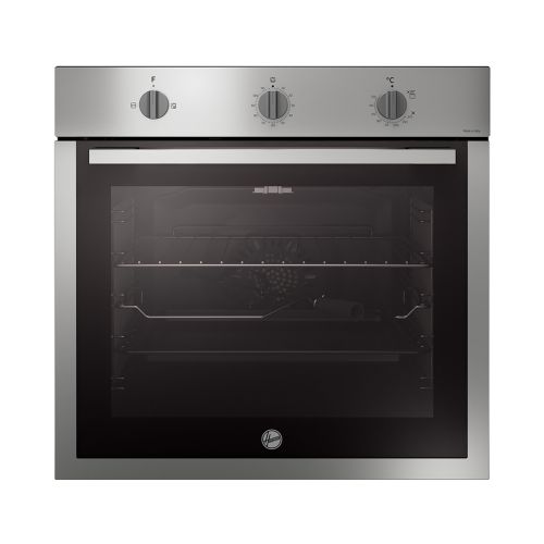 HOOVER Built-In Oven Gas 60 x 60 cm - 70 Liter Stainless Steel x Black HOU611G6-EGY