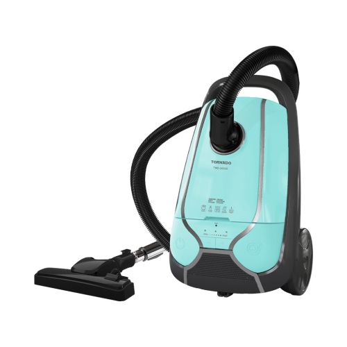 TORNADO Vacuum Cleaner 2000 Watt HEPA Filter Turquoise TVC-2000ET
