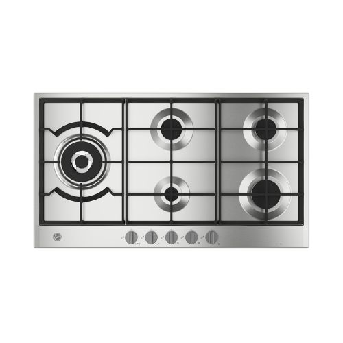 HOOVER Built-In Hob 90 x 60 - 5 Gas Burners Stainless HHG9WL4K3X EGY