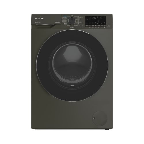 HITACHI Washing Machine 10 Kg - 6 Kg Dryer Inverter Grey BD-D100YFVEM