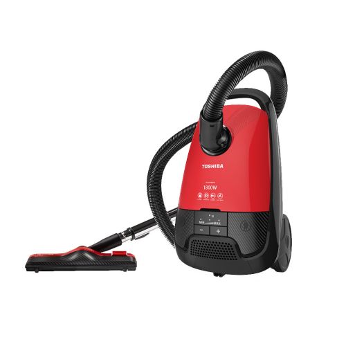 TOSHIBA Vacuum Cleaner 1800 Watt HEPA Filter Red x Black VC-EA1800SE