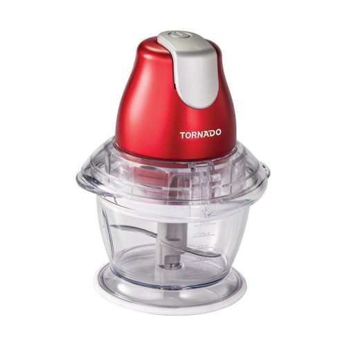 TORNADO Chopper 400 Watt 1 Liter Mince Meat Molokhia Red CH-400MR