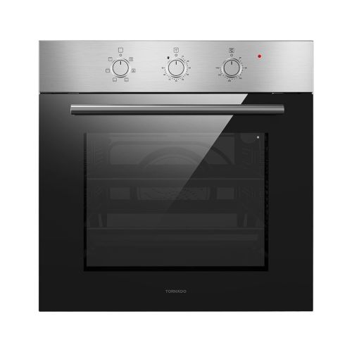 TORNADO Built-In Oven Electric 60 x 60 cm - 67 Liter Stainless Steel EO-VM60CSU-S