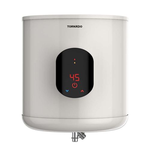 TORNADO Electric Water Heater 35 L Digital Off White EWH-S35CSE-F