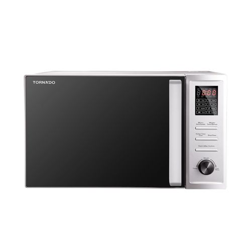 TORNADO Microwave Grill 36 Liter 1000 Watt 8 Menus Silver MOM-C36BBE-S