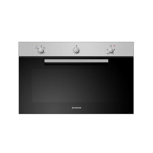 HOOVER Built-In Oven Gas 90 x 60 cm - 93 Liter Stainless Steel x Black HGGF93