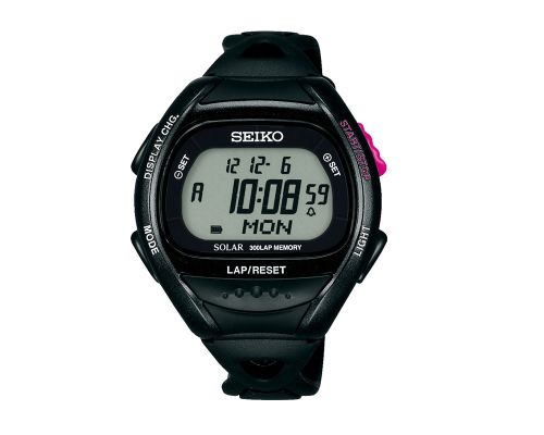 SEIKO Men's Watch PROSPEX Black Urethane Rubber Band, Digital Dial SBEF001J