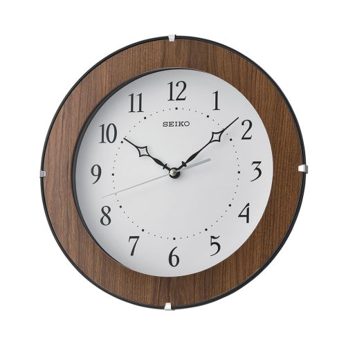 SEIKO Wall Clock Wooden Case QXA738Z