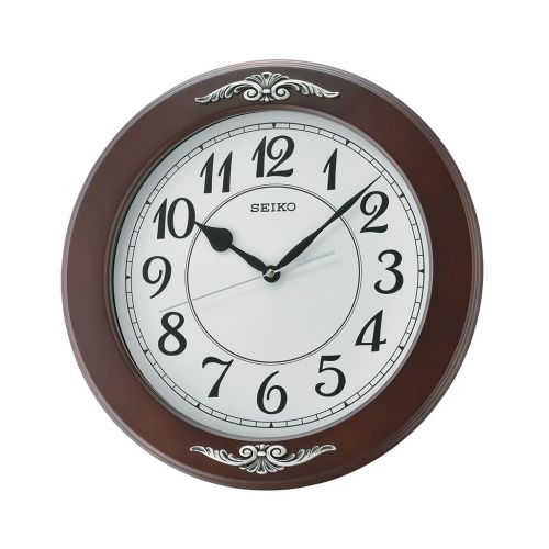 SEIKO Wall Clock Wooden Case QXA745Z