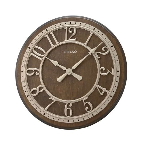 SEIKO Wall Clock Wooden Case QXA742B
