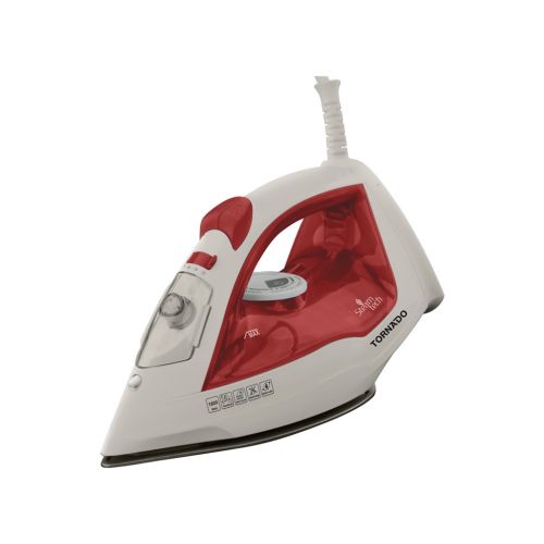 TORNADO Steam Iron 1800 Watt Teflon Soleplate Red - Baby Blue - Violet TST-1800