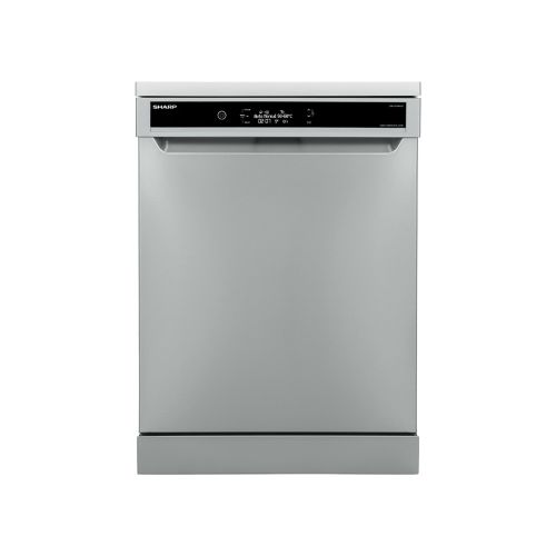 SHARP Dishwasher 14 Person 60 cm Inverter Digital 10 Programs Silver QW-V1014M-SS2