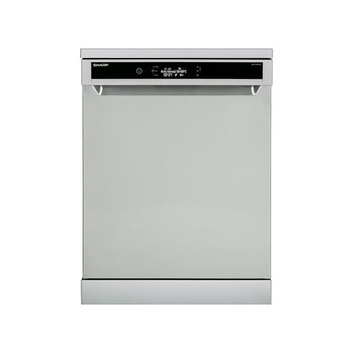 SHARP Dishwasher 15 Person 60 cm Inverter Digital 10 Programs Silver QW-V1015M-SS2