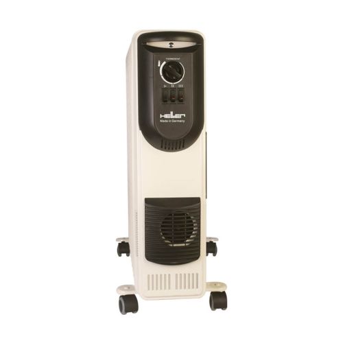 HELLER Oil Heater 11 Fins 2000 Watt 12 meter Fan Beige MAV 2011 T