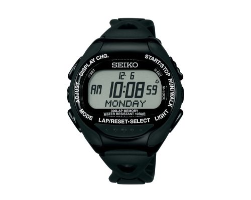 SEIKO Men's Watch PROSPEX Black Rubber Strap, Digital Dial SBDH015J