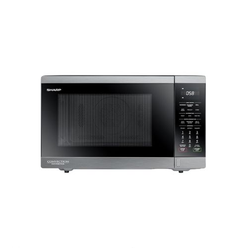 SHARP Microwave Convection Inverter 32 Liter 1100 Watt 11 Menus Black R-32CNI-BS2