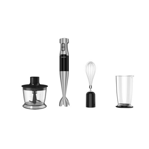 TORNADO Hand Blender 1000 Watt Chopper Whisk Black HB-1000T