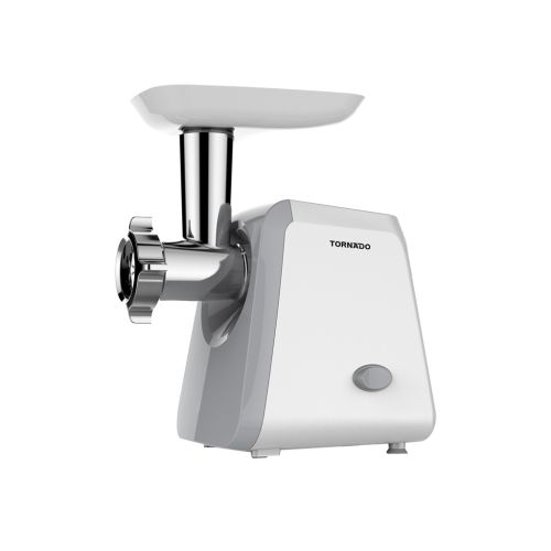 TORNADO Meat Grinder 1200 Watt Stainless Discs Turbo Speed White MG-1200T