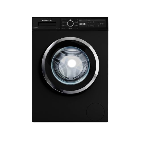 TORNADO Washing Machine Fully Automatic 6 Kg Black TWV-FN68BKOA