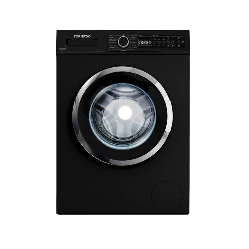 TORNADO Washing Machine Fully Automatic 7 Kg Black TWV-FN78BKOA