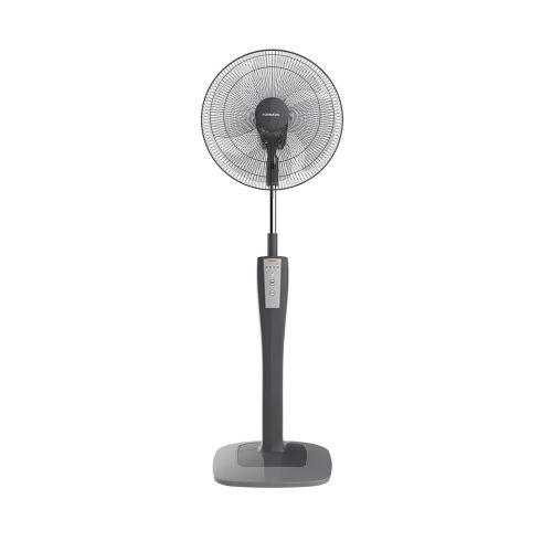 TORNADO Stand Fan 16 Inch 4 Blades Remote Grey TSF-75G