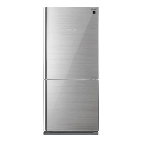 SHARP Fridge Inverter Bottom Freezer 558 Liter Silver SJ-GV73J-SL