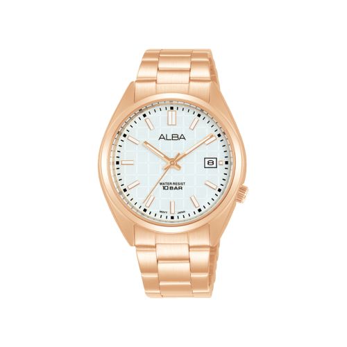 ALBA Ladies' Hand Watch ACTIVE Stainless Band Silver Dial AG8M28X1