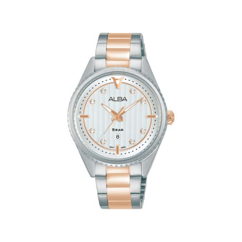 ALBA Ladies' Hand Watch FLAGSHIP Stainless Band Silver Dial AH7AJ7X1