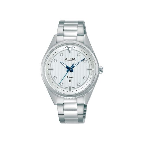 ALBA Ladies' Hand Watch FLAGSHIP Stainless Band Silver Dial AH7AK1X1