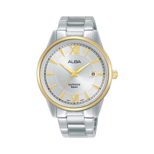 ALBA Men's Hand Watch PRESTIGE Stainless Band Silver Dial AS9N70X1