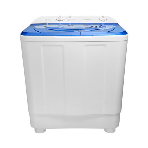 TORNADO Washing Machine Half Auto 12 Kg Pump White x Blue TWH-Z12DNEP-W(BL)