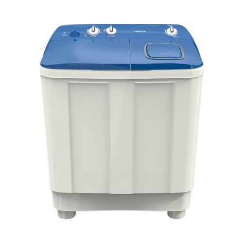 TORNADO Washing Machine Half Auto 10 Kg Pump White x Blue TMH-HS10CP(WB)