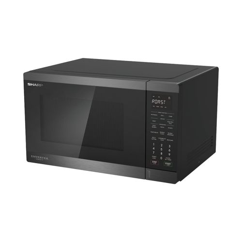 SHARP Microwave Inverter Grill  34 Liter 1100 Watt 23 Menus Black R-340GRI-BS2