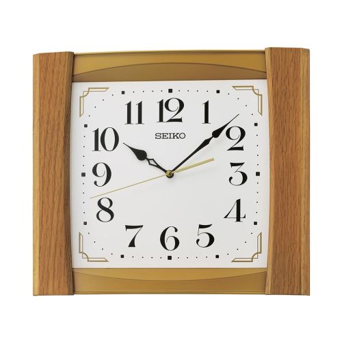 SEIKO Wall Clock Wooden Case QXA827B