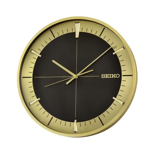 SEIKO Wall Clock Aluminum Case QXA840G
