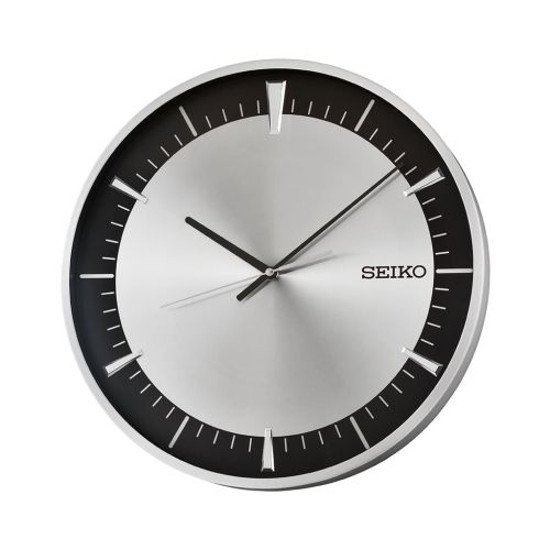 SEIKO Wall Clock Aluminum Case QXA840S