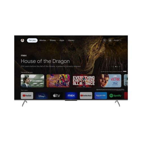 SHARP 4K Smart 120Hz Frameless TV 86 Inch Built-In Receiver 4T-C86FN6EX