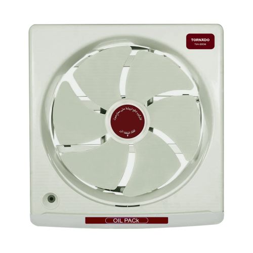 TORNADO Kitchen Ventilating Fan 20 cm Oil Drawer Creamy TVH-20CM
